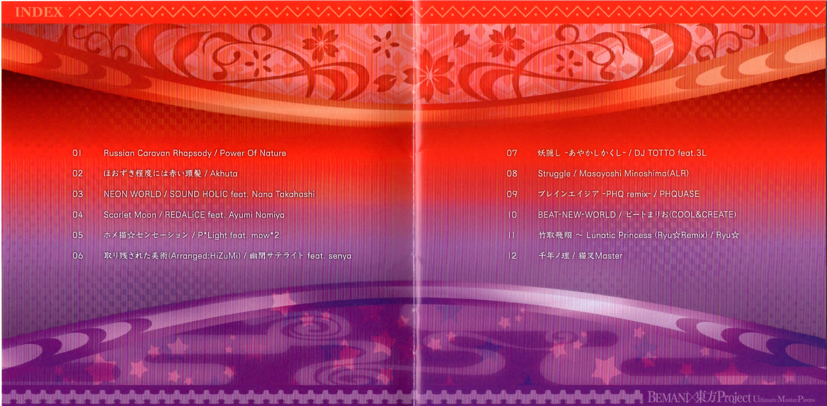 BEMANI×Touhou Project Ultimate MasterPieces (2015) MP3